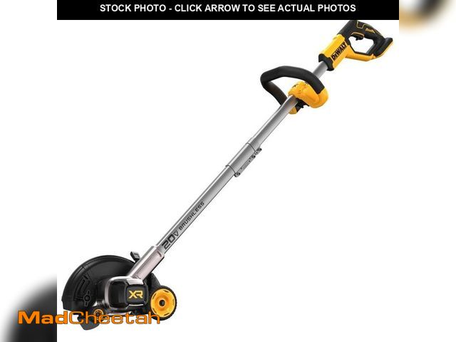 Lot 74-12464920 - DEWALT 20V MAX 7.5 in. Cordless Battery Powered Lawn Edger (Tool Only) - UNUSED