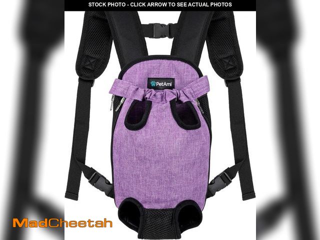 Lot 74-12330457 - *SEE DETAILS* PetAmi Dog Carrier Backpack, Adjustable Dog Pet Cat Front Carrier Backpack | Ventilate...