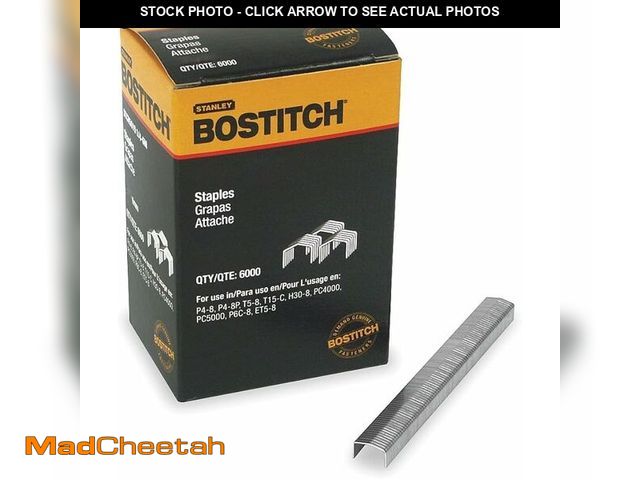 Lot 74-14079755 - (20 BOXES) Bostitch 5/16 Staples For H30-6 STCR26195/16 - UNUSED