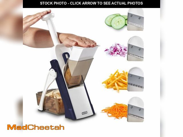 Lot 74-14266182 - DASH Safe Slice Mandoline for Vegetables, Meal Prep &amp; More with 30+ Presets &amp; Thickness Adju...