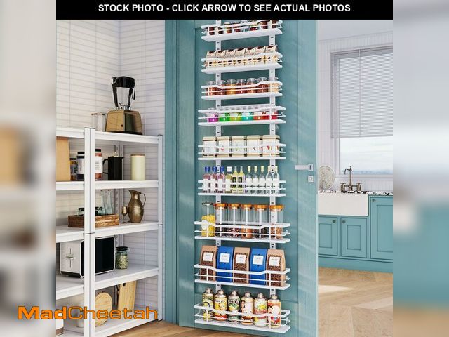Lot 74-13200087 - Eastherry Over The Door Pantry OrganizerÃ¯Â¼Å9-Tier Over The Door Organizer with Adjustable BasketÃ...