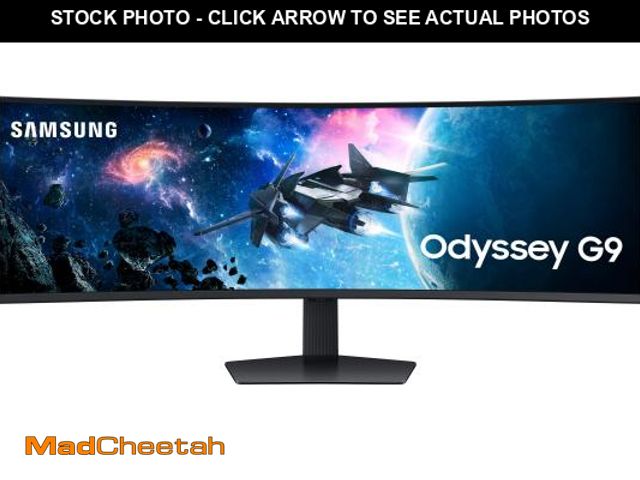 Lot 74-12131893 - Samsung - 57" Odyssey Neo G9 Dual 4K UHD Quantum Mini-LED 240Hz 1ms HDR 1000 Curved Gaming Monitor (...