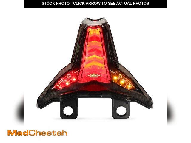 Lot 74-14380769 - Gelutex Motorcycle Integrated Tail Light with Turn Signal Flasher Brake Light Taillight Stop Lamp Sm...