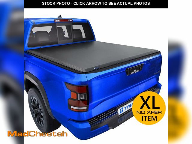 Lot 74-13012573 - Tyger Auto T1 Soft Roll-up Truck Bed Tonneau Cover Compatible with 2022-2026 Nissan Frontier | 5' (6...