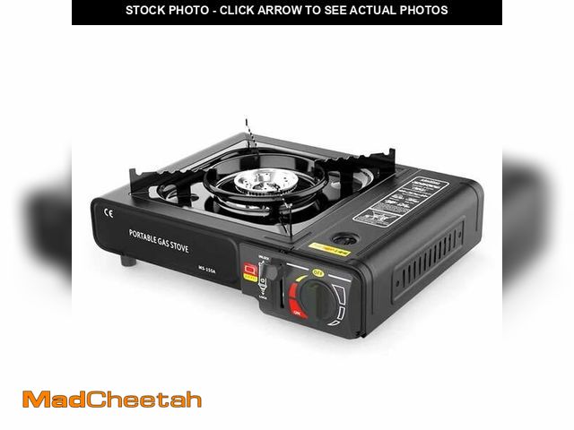 Lot 74-12891933 - Outdoor Portable Furnace Adjustable Fire 2900W Furnace Lightweight Cooker Unit Kitchen Equipment for...