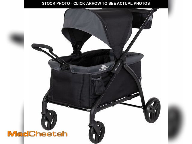 Lot 74-12266770 - Baby Trend Expedition LTE 2-in-1 Stroller Wagon, Madrid Black - UNUSED