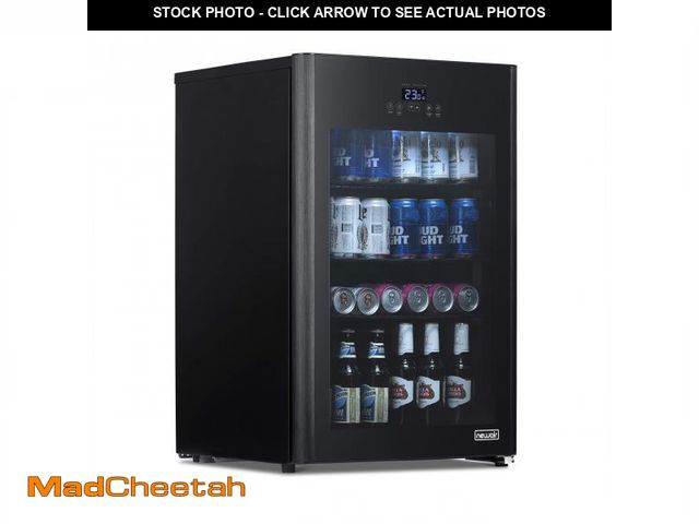 Lot 74-12268969 - NewAir 125 Can Beer Froster Ã¢â¬â 23ÃÂ°F Mini Beer Fridge &amp; Drink Cooler in Black, Freestand...