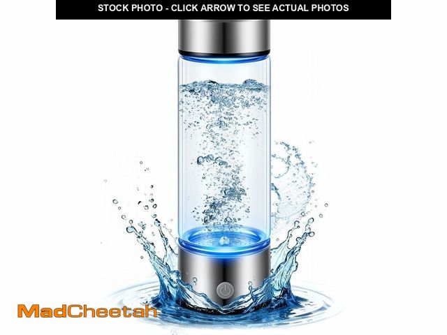 Lot 74-13544166 - Hydrogen Water Bottle Generator, High-Concentration Hydrogen Water Maker, Up to 4000 PPB, with SPE/P...