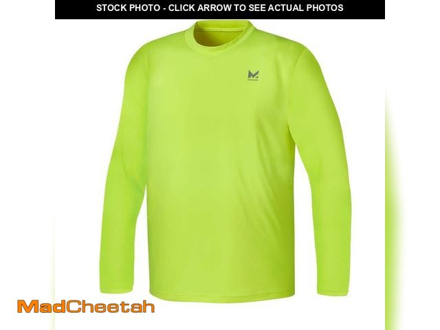 Lot 74-12558646 - Mission Unisex Long Sleeve Performance Shirt Hi Vis Yellow-Large - UNUSED