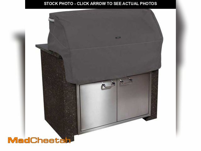 Lot 74-12746469 - Classic Accessories Ravenna 45 in. L x 29 in. D x 26 in. H Built In Grill Top Cover in Dark Taupe - ...