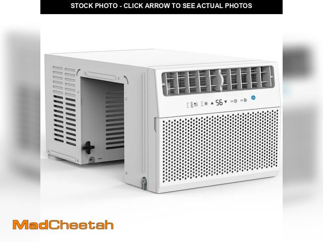 Lot 74-12783467 - COWSAR 12,000 BTU (8,1000 DOE) Window Air Conditioner 115-Volt Cools 550 sq. ft. for Bedroom, Living...