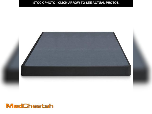 Lot 74-12673072 - Signature DESIGN BY ASHLEY Low Profile Black Metal Frame Queen Platform Bed - UNUSED