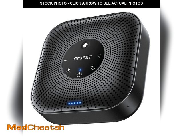 Lot 74-14296619 - EMEET Conference Speakerphone M0 Plus, 4 AI Mics 360ÃÂ° Voice Pickup, Noise Reduction, USB C Speake...