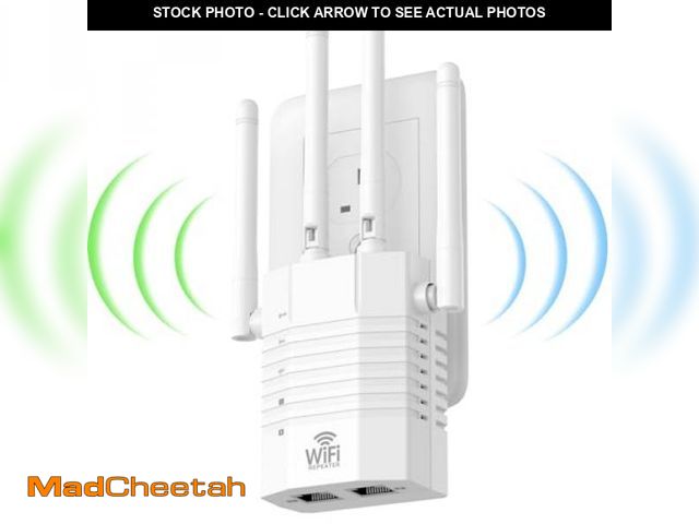 Lot 74-9682919 - WiFi Extender Booster Repeater for Home &amp; Outdoor, Wireless Internet Repeater Covers Up to 12880...