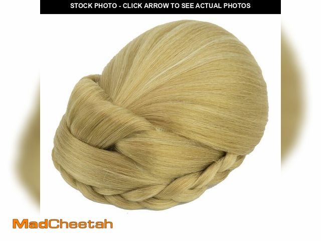 Lot 74-12701966 - IMISSU Braided Chignon Dancer Hair Cover Donut Hair Pieces Scrunchies Hair Bun Wig Clips Updo Weddin...