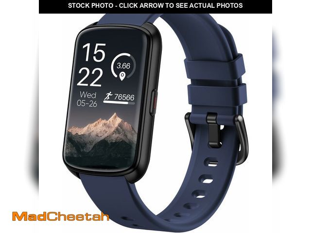 Lot 74-13542969 - Fitness Tracker, Smart Watch for Women Men with 24/7 Heart Rate/Blood Pressure/Blood Oxygen Monitor,...