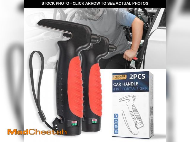 Lot 74-11545561 - 4 in 1 Car Door Handle Assist for Elderly 2PCS - Multifunction Car Transfer Aid - Help Elderly Get O...