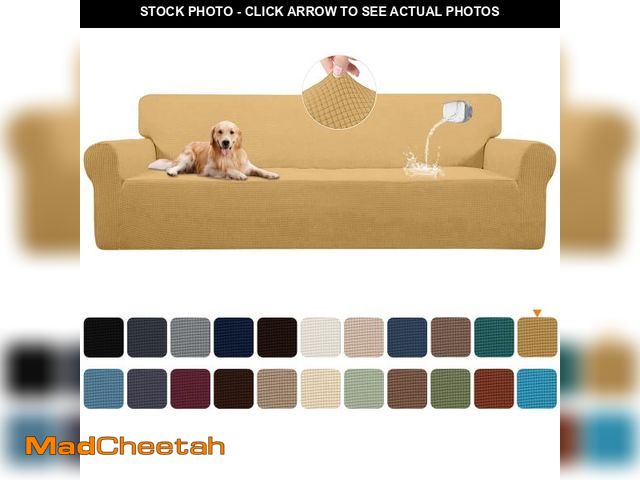Lot 74-12156012 - Sanmadrola 100% Waterproof Sofa Cover Non Slip Couch Cover Stretch Slipcover Leakproof Couch Protect...