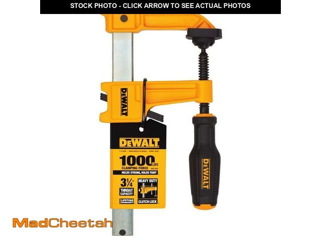 Lot 74-13765469 - 6 in. 1000 lb. Bar Clamp w/3.25 in. Throat Depth - UNUSED