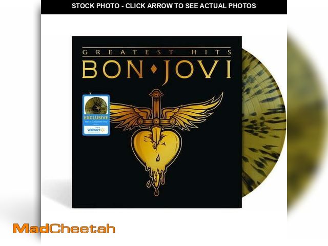 Lot 74-12860244 - Bon Jovi â Greatest Hits (Walmart Exclusive) - Vinyl - UNUSED