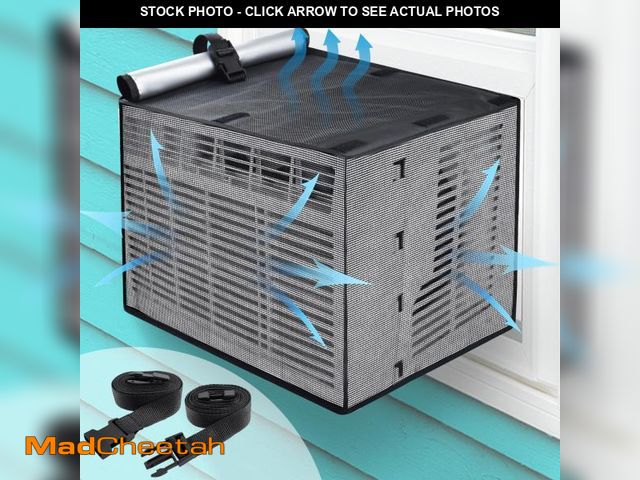 Lot 74-12053270 - Window Air Conditioner Cover for Outside 27.5"W x 22.5"D x 18.5"H, Waterproof Outside Window Ac Cove...