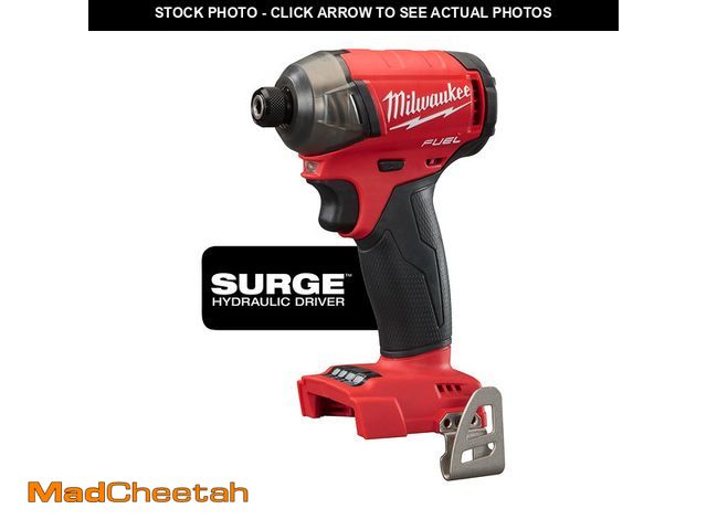 Lot 74-12792894 - Milwaukee M18 Fuel Surge 1/4 In. Hex Hydraulic Cordless Impact Driver Tool Only - USED