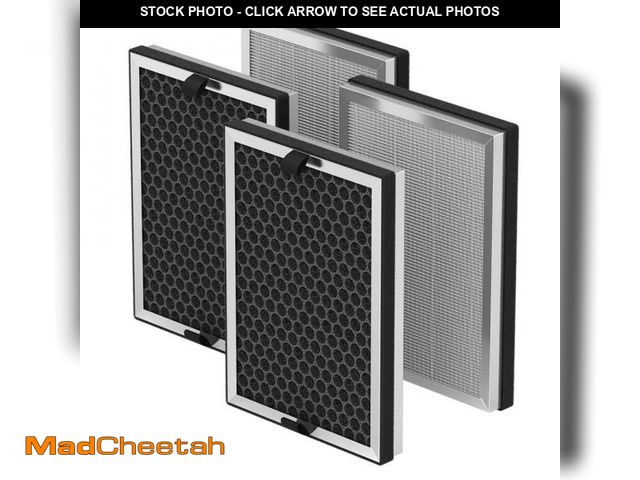 Lot 74-12050041 - JF260 Replacement Filter Compatible with JF260 Air Purifier, 3-in-1 True HEPA H13 with Activated Car...