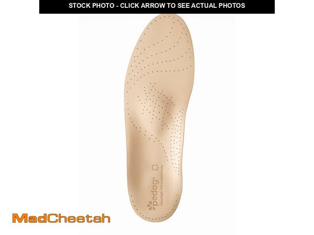 Lot 74-14212328 - Pedag Viva High Arch Support Insoles Leather Shoe Inserts Size 10 Wo/7M - USED