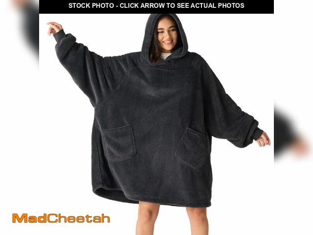 Lot 74-13622465 - Bedsure Blanket Hoodie, Wearable Blanket Hoodie as Mothers Day Birthday Gifts for Women Men Mom Dad,...