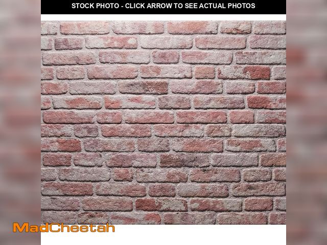 Lot 74-12908059 - WALL!SUPPLY 0.79 in. x 19.69 in. x 47.24 in. UltraLight Faux Brick Red-White HD Printed Jointless Co...