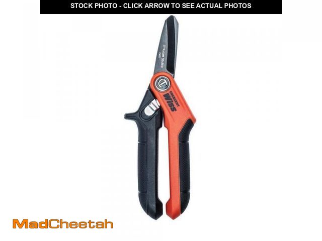 Lot 74-12390048 - Crescent Wiss 7-1/2 in. Titanium Coated Tradesman Utility Scissors - UNUSED