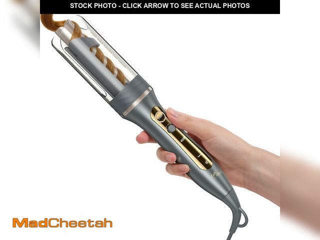 Lot 74-12707846 - Zavarea Automatic Curling Iron - 1 Inch Rotating Curling Wand for Beach Waves &amp; Loose Curls, Eas...