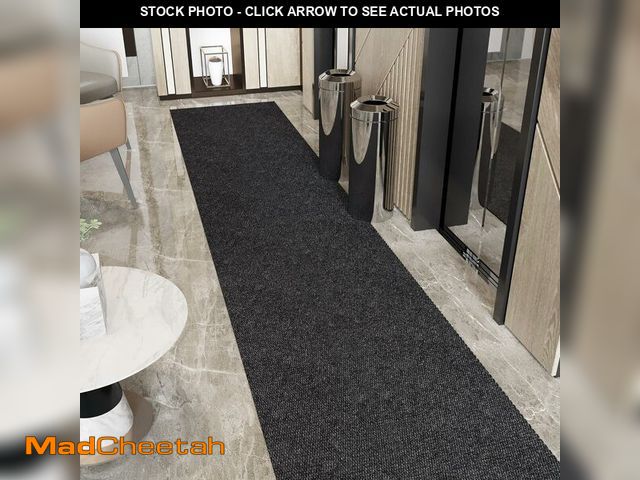 Lot 74-13733922 - Ottomanson Commercial Scrape Rib Entry Mat - Heavy Duty Ribbed Floor Mat for High Traffic - Non Slip...