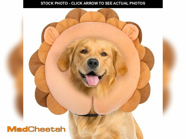 Lot 74-14206593 - BEAUTYZOO Dog Cone Alternative After Surgery for Large Medium Small Dogs, Soft Inflatable Cone Colla...