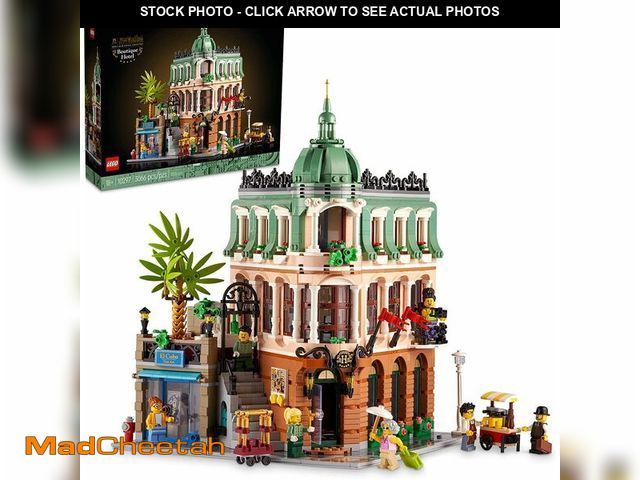 Lot 74-13765203 - LEGO Icons Boutique Hotel Model Kits - Bedroom or Office Decor for Men &amp; Women, Ages 18+ - Build...