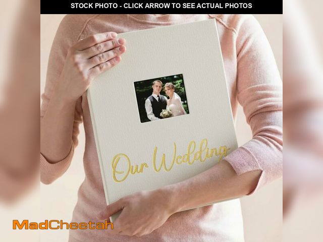 Lot 74-13961161 - Harloon 400 Pockets Personalized Wedding Photo Album for 4 x 6 In Pictures Our Wedding Photo Album B...