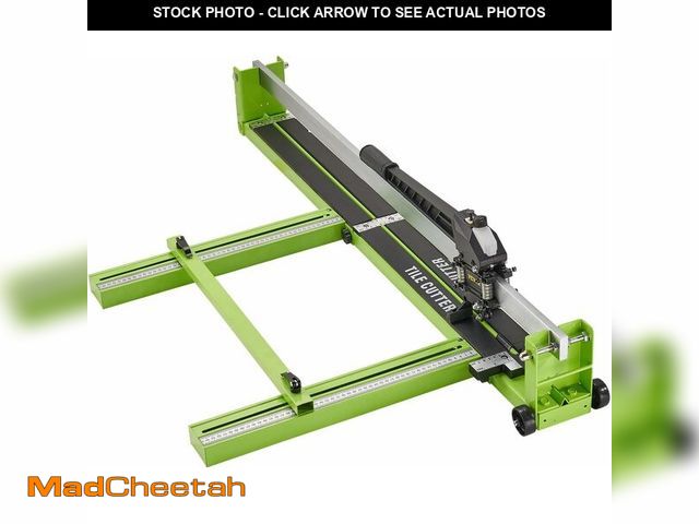 Lot 74-12633443 - VEVOR Tile Cutter 48 Inch, Manual Tile Cutter All-Steel Frame,Tile Cutting Machine w/Laser Guide and...