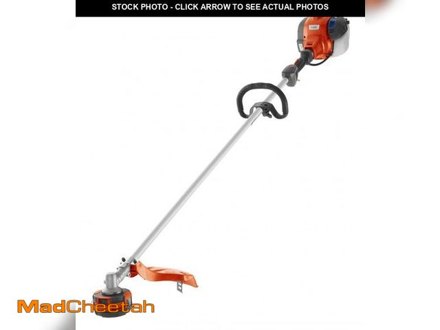 Lot 74-12431161 - Husqvarna 130L Gas String Trimmer, 28-cc 2-Cycle, 18-Inch Straight Shaft Gas Weed Wacker with Rapid ...