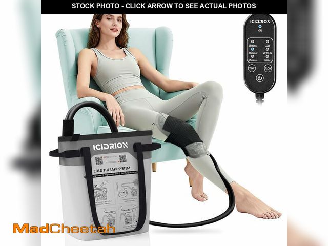 Lot 74-14058105 - Cold Therapy Machine, Programmable Ice Machine for Knee After Surgery, Portable Knee Replacement Rec...