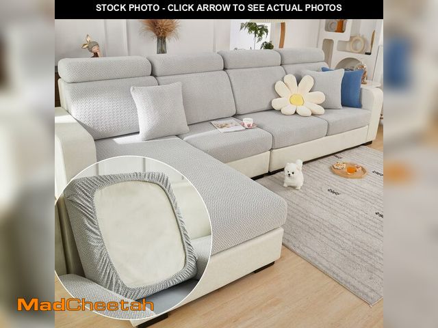 Lot 74-13550655 - Yoovat Couch Cushion Covers for Sofa Couch Covers Wear-Resistant Universal Sofa Cover Washable Stret...