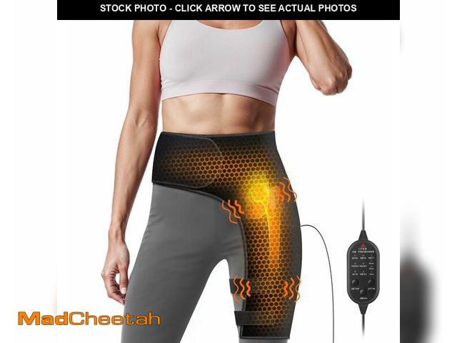 Lot 74-12719105 - Yabuu Heated Massage Waist Hip Support Brace Heating Pad for Sciatica Pain Relief Hot Physical Thera...