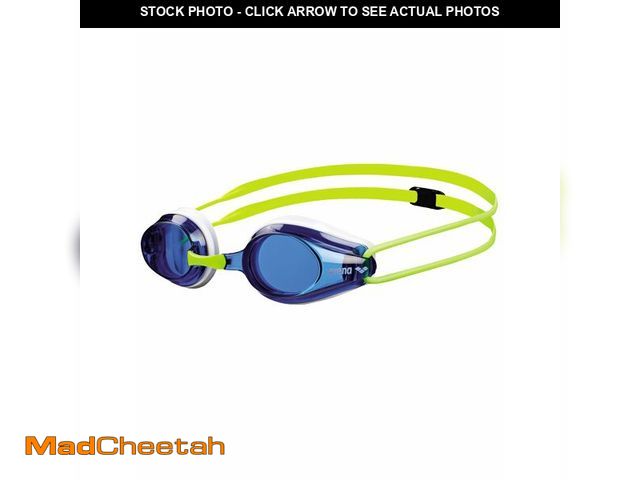 Lot 74-12698277 - ARENA Tracks Unisex Junior Youth Essential Racing Swim Goggles Kids Swimmers Young Racers 6-12 Anti-...