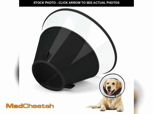 Lot 74-12973842 - Joypig Dog Cone Collar with Soft Padding to Stop Licking, Elizabeth Recovery Collar After Surgery fo...