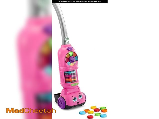 Lot 74-12126371 - LeapFrog Pick Up and Count Vacuum, Pink - UNUSED