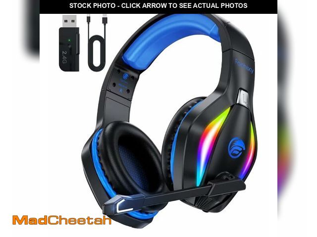 Lot 74-13624611 - Fachixy FC-100 Wireless Gaming Headset for PS5, PS4, Switch - Gaming Headphones with Lossless Audio ...