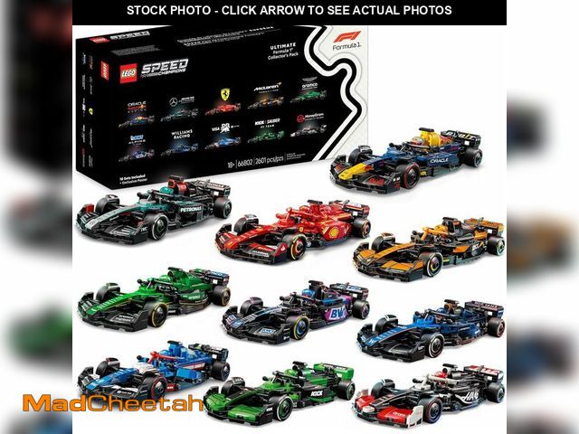 Lot 74-13091404 - LEGO Speed Champions Ultimate Formula 1 Collector's Pack - Contains 10 Sets in 1 - Includes Exclusiv...