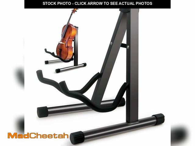 Lot 74-14334389 - GeeWin Cello Stand,A-Frame Folding Violin Support Stand,Cello Holder for 1/8-4/4 Cellos, Guitar Stan...