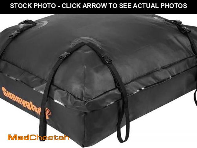 Lot 74-12332144 - *SEE DETAILS* Sunnyglade Waterproof Roof Top Cargo Bag 15 Cubic Feet The Car Top Carrier Bag Fits Al...