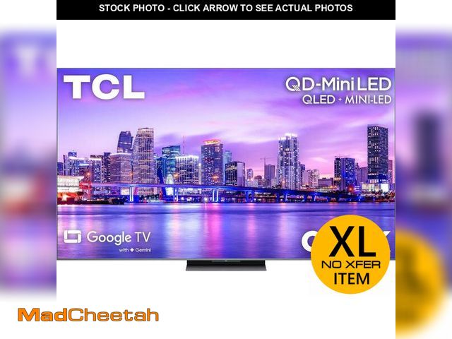 Lot 74-14139272 - TCL 85 Inch Class QM9K Series | Mini LED QLED 4K | 85QM7K, Latest Model | 144HZ Peak Brightness &amp...