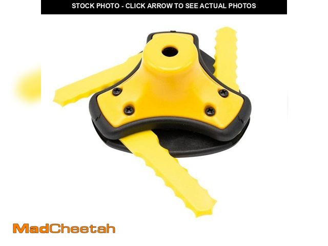 Lot 74-12677241 - Rino-Tuff Universal Fit Push-N-Load 3 Blade Replacement Head for Gas and Select Cordless String Gras...